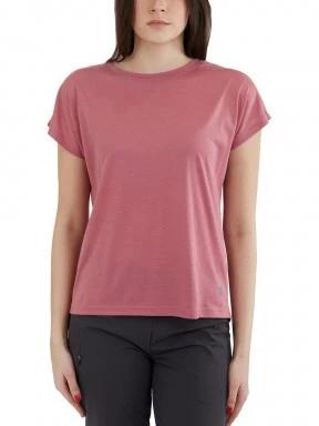 Fundango Rush T-shirt női rövid ujjú sport póló magenta színben 1