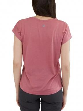 Fundango Rush T-shirt női rövid ujjú sport póló magenta színben 3