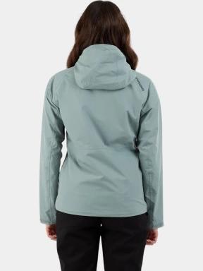 Fundango Piora Waterproof Jacket női esőkabát zöld színben 3
