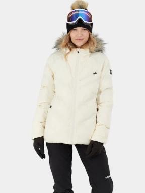 Fundango Elyra Fur Padded Jacket női síkabát fehér színben 3