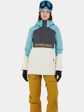 Fundango Birch ECO Logo Anorak női síkabát világoskék színben 1