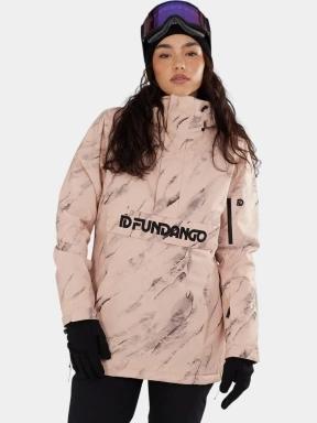 Fundango Birch ECO Logo Anorak női anorák rózsaszín színben 1