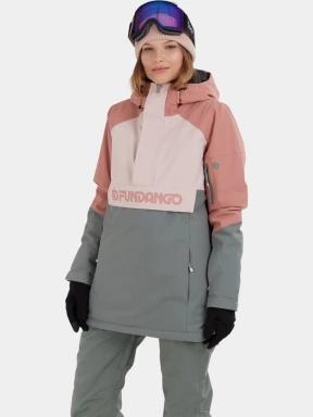 Fundango Birch ECO Logo Anorak női anorák zöld színben 1