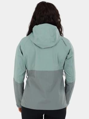 Fundango Piora II Waterproof Jacket női esőkabát zöld színben 3