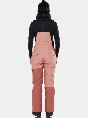 Fundango Sakura ECO Bib Pants női síoverál rózsaszín színben 3