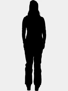 Fundango Sakura ECO Bib Pants női síoverál zöld színben 3