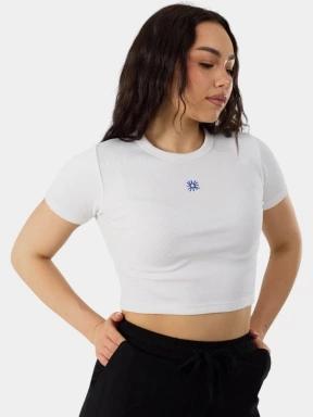 Fundango Sora Cropped T-shirt női crop top fehér színben 1