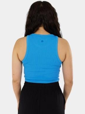 Fundango Naya Cropped Tank-T női tank top kék színben 3