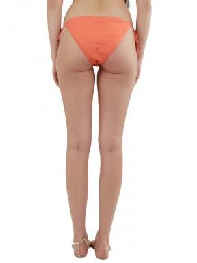 Fundango Innisfil Tie-side Bottoms női bikini alsó narancssárga színben 3