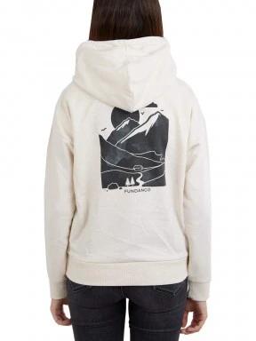 Fundango Haley Hooded Sweatshirt női kapucnis pulóver fehér színben 3