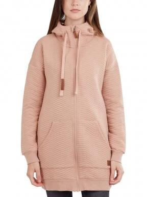 Fundango Blanka Pullover női kapucnis pulóver rózsaszín színben 1