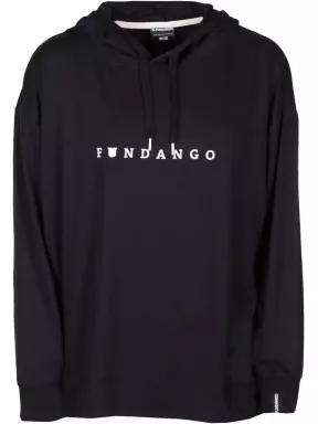 Fundango RICHMOND Hooded Pullover női kapucnis pulóver fekete színben 1