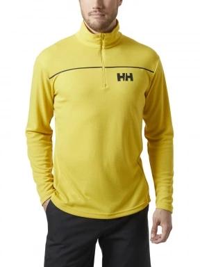 Helly Hansen Hp 1/2 Zip Pullover férfi hosszú ujjú sport póló sárga színben 1