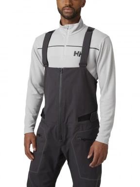 Helly Hansen Hp 1/2 Zip Pullover férfi hosszú ujjú sport póló szürke színben 1