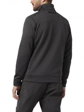 Helly Hansen Crew Fleece Jacket férfi polár pulóver fekete színben 3