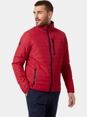 Helly Hansen Crew Insulator Jacket 2.0 férfi steppelt átmeneti kabát piros színben 1
