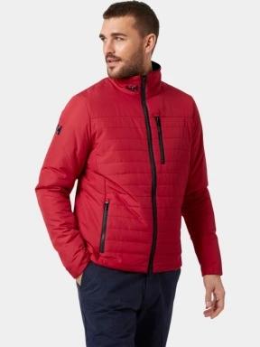 Helly Hansen Crew Insulator Jacket 2.0 férfi steppelt átmeneti kabát piros színben 1
