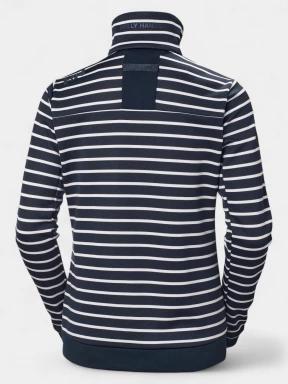 Helly Hansen W Crew Fleece Jacket női polár pulóver sötétkék színben 3