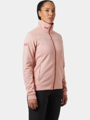 Helly Hansen W Crew Fleece Jacket női polár pulóver rózsaszín színben 1