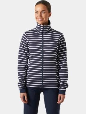 Helly Hansen W Crew Fleece Jacket női polár pulóver sötétkék színben 1