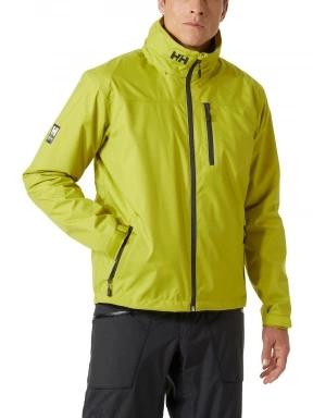 Helly Hansen Crew Hooded Midlayer Jacket férfi átmeneti kabát zöld színben 1