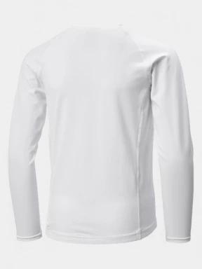 Helly Hansen Jr Waterwear Rashguard hosszú ujjú lycra fehér színben 3