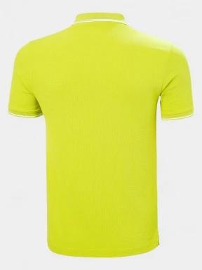 Helly Hansen Kos Polo férfi galléros póló zöld színben 3