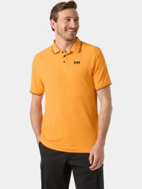 Helly Hansen Kos Polo férfi galléros póló narancssárga színben 1