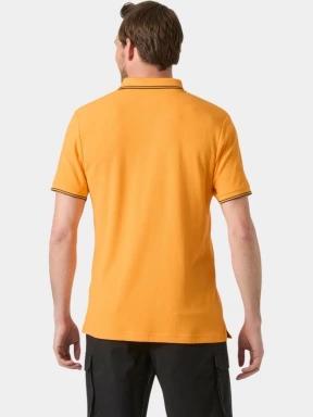 Helly Hansen Kos Polo férfi galléros póló narancssárga színben 3