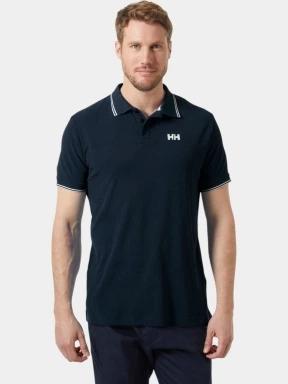 Helly Hansen Kos Polo férfi galléros póló sötétkék színben 1