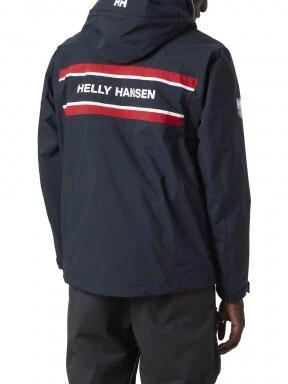 Helly Hansen Saltholm Jacket férfi vitorlás kabát sötétkék színben 3