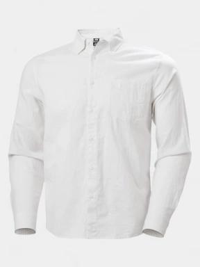 Helly Hansen Club Ls Shirt férfi hosszú ujjú ing fehér színben 1