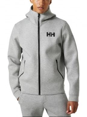 Helly Hansen Hp Ocean Fz Jacket 2.0 férfi kapucnis pulóver szürke színben 1