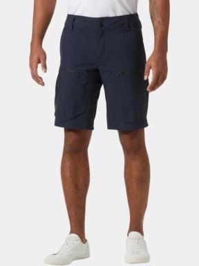 Helly Hansen Crewline Cargo Shorts 2.0 férfi oldalzsebes rövidnadrág sötétkék színben 1