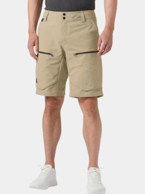 Helly Hansen Crewline Cargo Shorts 2.0 férfi oldalzsebes rövidnadrág homok színben 1