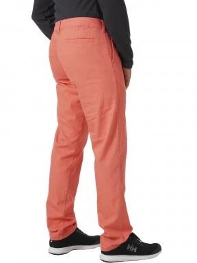 Helly Hansen Dock Chinos férfi utcai nadrág rózsaszín színben 3