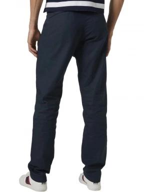 Helly Hansen Dock Chinos férfi chino nadrág sötétkék színben 3