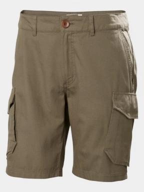 Helly Hansen Dock Cargo Shorts férfi oldalzsebes rövidnadrág oliva színben 1