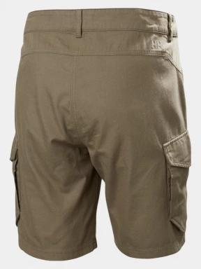Helly Hansen Dock Cargo Shorts férfi oldalzsebes rövidnadrág oliva színben 3