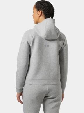 Helly Hansen W Hp Ocean  Fz Short Jacket női kapucnis pulóver szürke színben 3