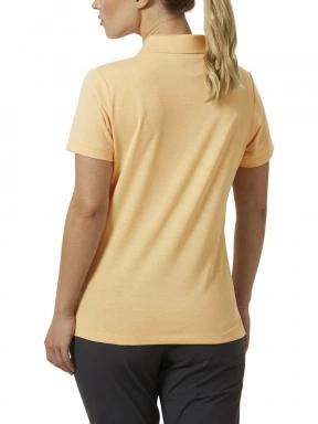 Helly Hansen W Siren Polo női galléros póló sárga színben 3