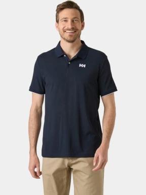 Helly Hansen Ocean Polo 2.0 férfi galléros póló sötétkék színben 1