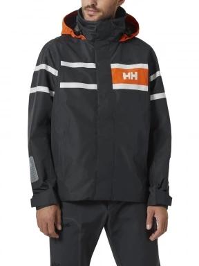 Helly Hansen Salt Inshore Jacket férfi vitorlás kabát fekete színben 1