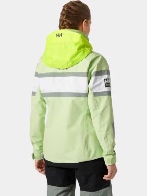 Helly Hansen W Salt Original Jacket női vitorlás kabát zöld színben 3