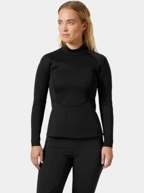 Helly Hansen W Waterwear Top női hosszú ujjú neoprén felső fekete színben 1