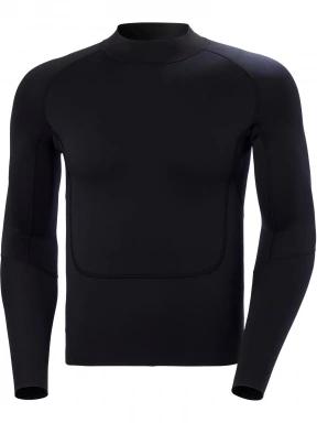 Helly Hansen Waterwear Top 2.0 férfi hosszú ujjú neoprén felső fekete színben 1