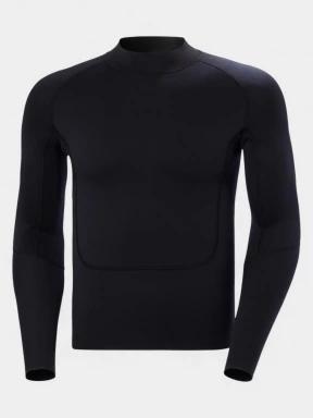 Helly Hansen Waterwear Top 2.0 férfi hosszú ujjú neoprén felső fekete színben 1