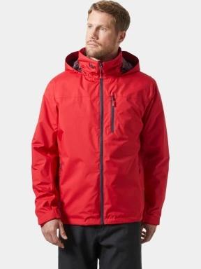 Helly Hansen Crew Hooded Midlayer Jacket 2 férfi vitorlás kabát piros színben 1