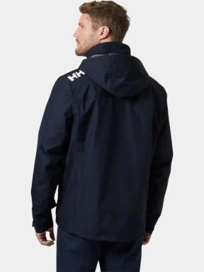 Helly Hansen Crew Hooded Midlayer Jacket 2 férfi vitorlás kabát sötétkék színben 3