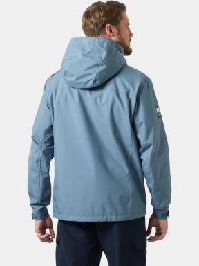 Helly Hansen Crew Hooded Jacket 2.0 férfi vitorlás kabát kék színben 3